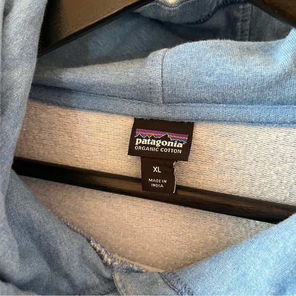 Patagonia Live Simply Market Bike Midweight Hoody - Radar Blue XL Women’s - Picture 4 of 15